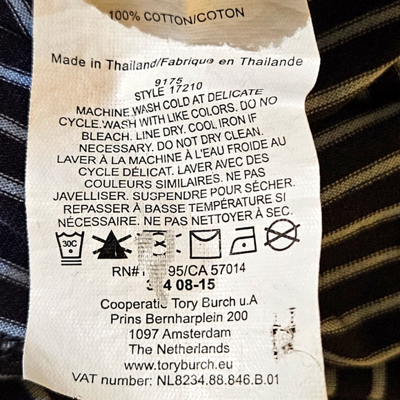 Tory Burch Sport Button Up Polo Short Sleeve Women's Blouse SZ SP - Picture 11 of 16